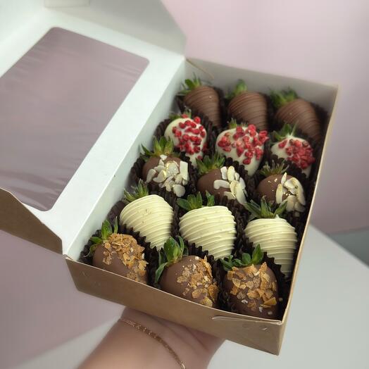 Клубника в шоколаде 15