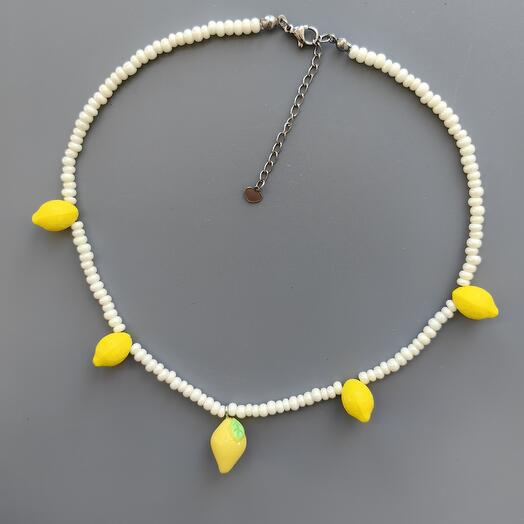 Колье "Лимончелло"