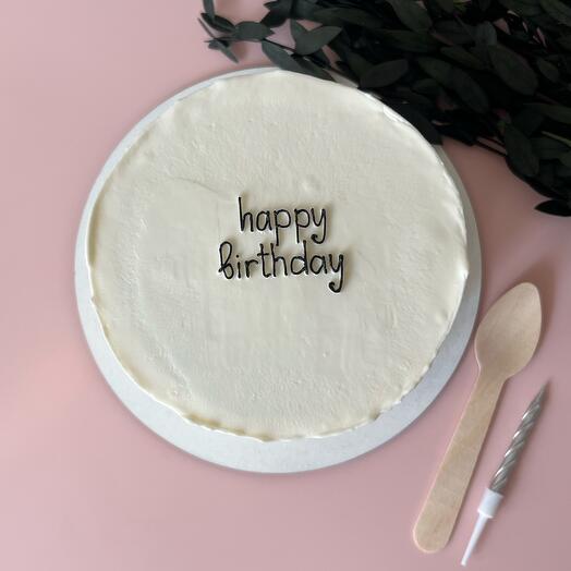 Бенто торт Happy birthday на день рождения
