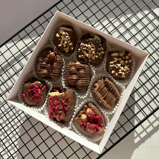Финики в шоколаде с дорблю