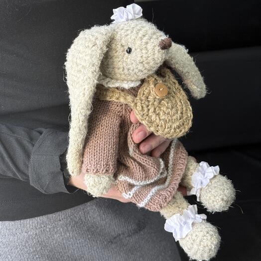 Зайка ручной работы