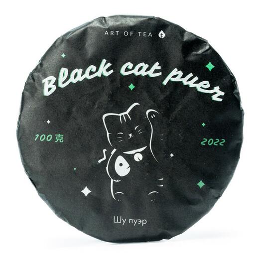 Чай Китайский Шу Пуэр Black Cat, Art of Tea, 100 г