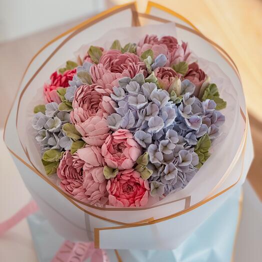 Ефирный букет «Endorfini Blossom» 💐 — нежность, созданная вручную