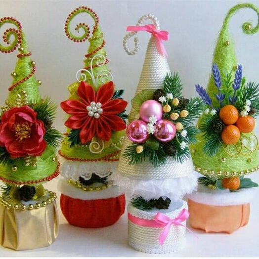 🎀Новогодний мастер-класс "Ёлочка" 1 участник 4 часа 💝