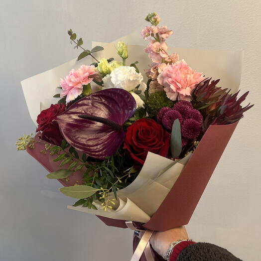 Букет Рубиновый Шепот