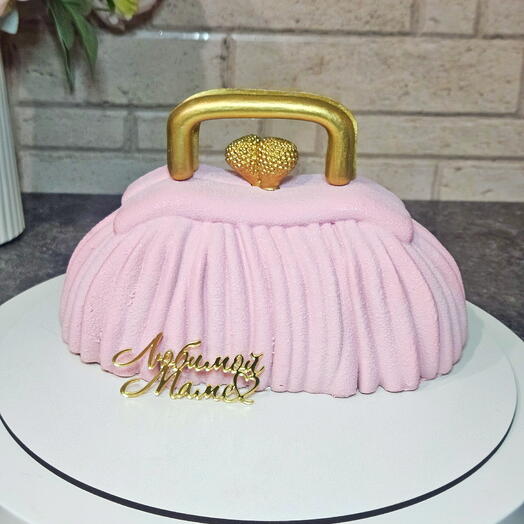 Торт сумочка "Любимой маме"