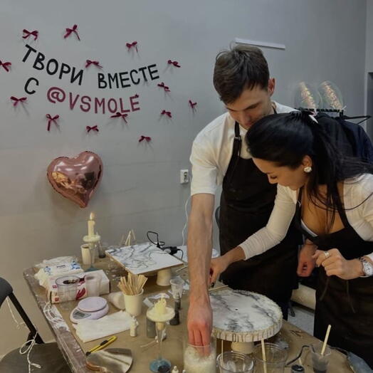 Индивидуальный мастер-класс по созданию сердец из эпоксидной смолы