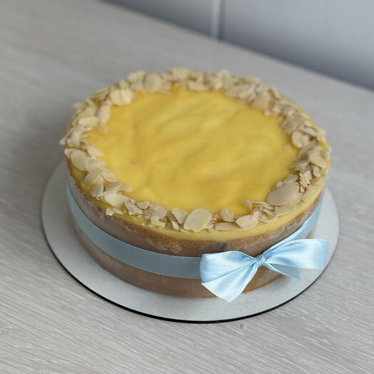 Чизкейк с лимонным курдом
