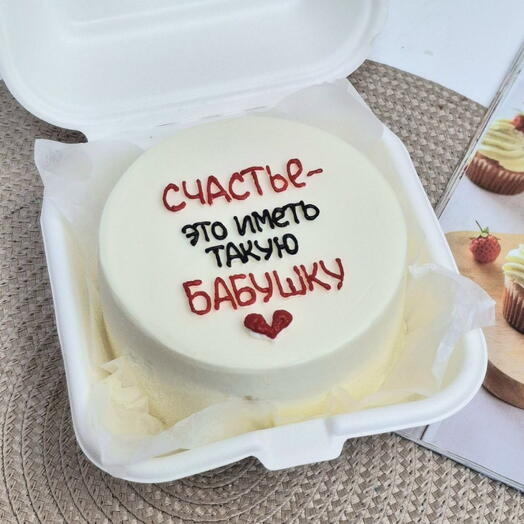 Бенто торт бабушке