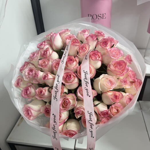 Букет из роз 51 шт