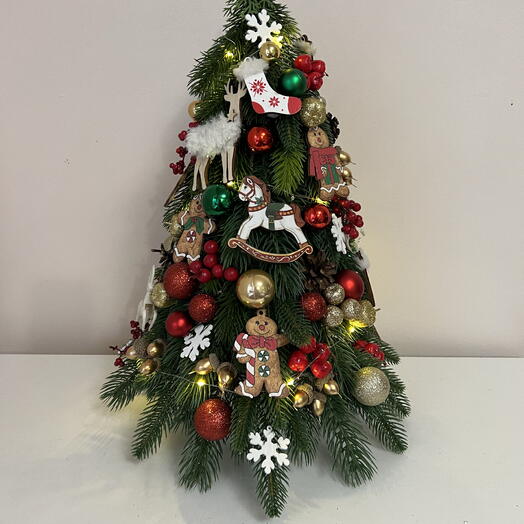 Рождественская елочка  в скандинавском  стиле, 55 см