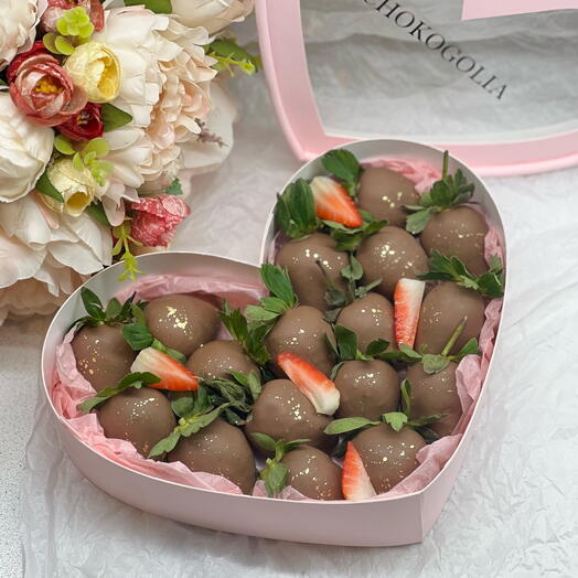 Клубника в шоколаде pinc 26 см