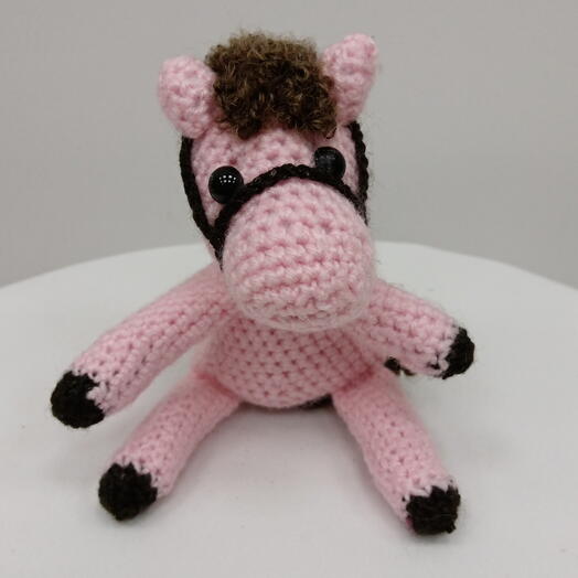 Лошадка ручной работы