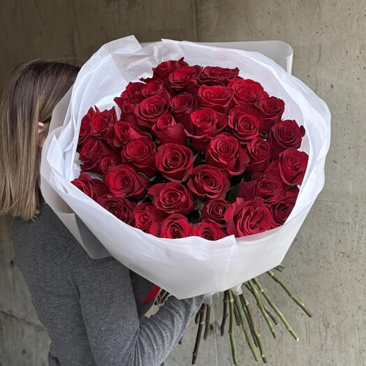 Red roses Classic bouquet