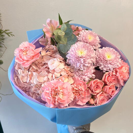 Bukiet rożowych marzeń