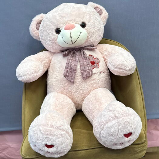 Мягкая игрушка розовая Мишка🧸