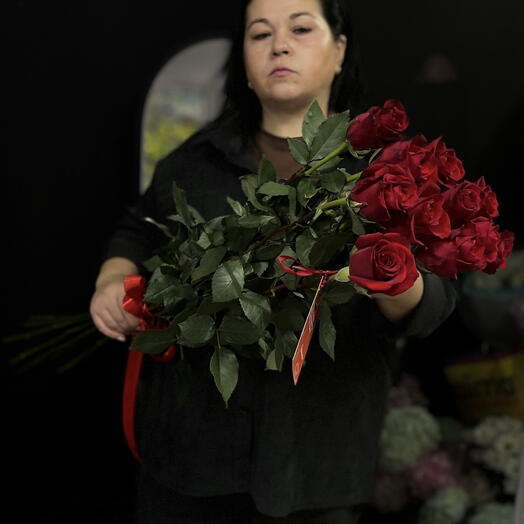 Роза голландская 11 шт