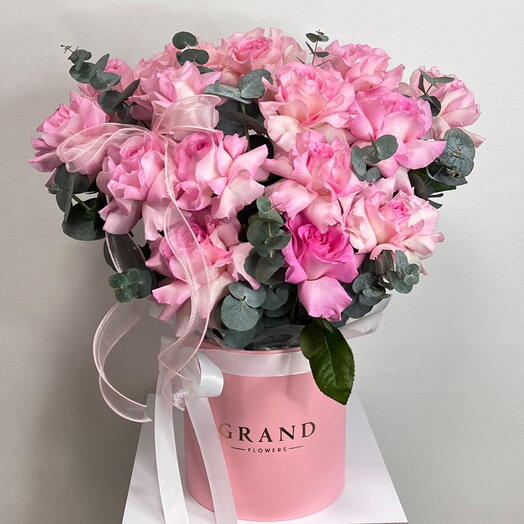 Цветы в коробке