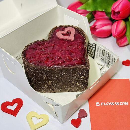 🩷Бенто Чизкейк "Вишня - Кокос". День всех влюбленных. Подарок для любимой девушки, жены.🫰🏼