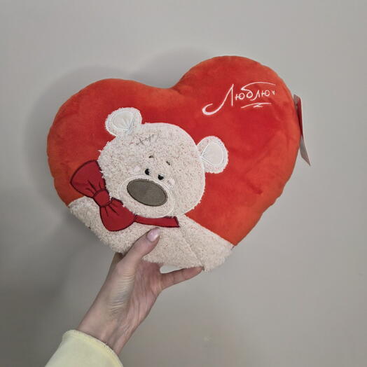 Сердце с мишкой