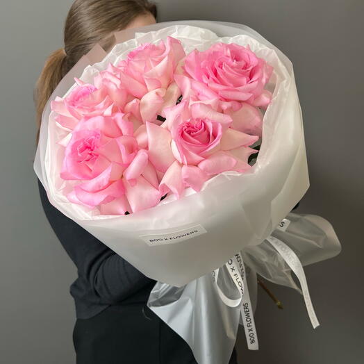 Букет из 5 роз Мандала