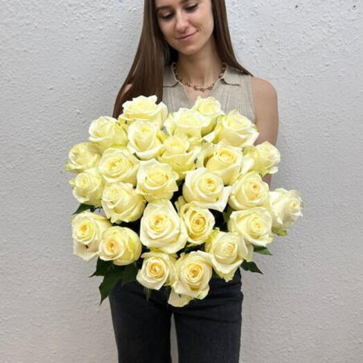 Пионовидная, ароматная роза 21 шт