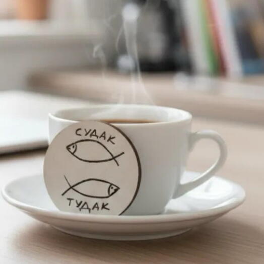 Авторский магнит «Судак-Тудак», подарок с юмором и иронией