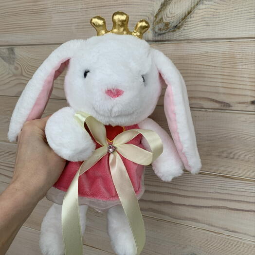 Игрушка ручной работы «зайка»