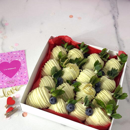 Клубника в шоколаде 16 шт