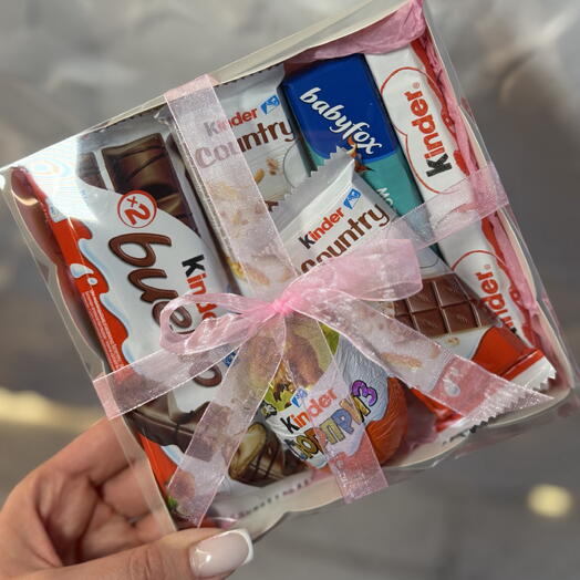 🎁Сладкий подарок с Киндер *1
