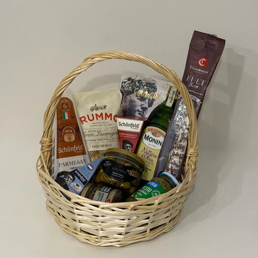 Продуктовая корзина «Подарок гурману»