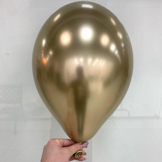 Шар Хром Glossy Gold