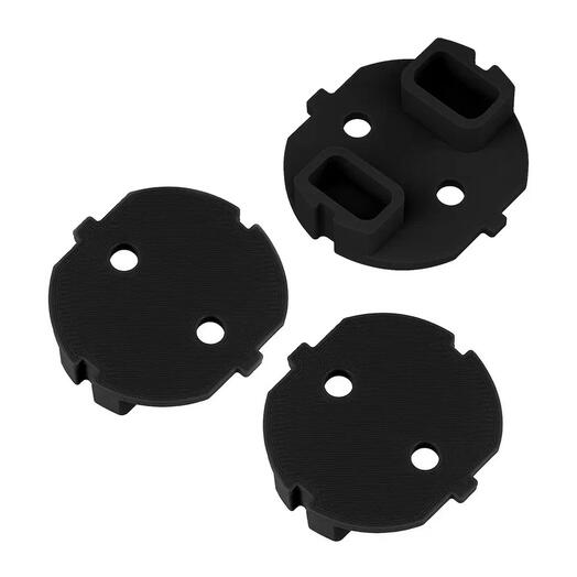 Фиксатор/усилитель для вилки блока питания в розетку, 3шт черный