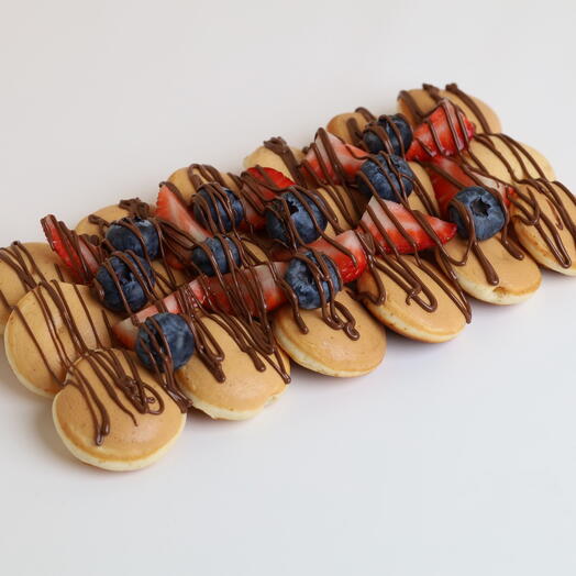 Вафли с нутеллой «Берри-панкейк»