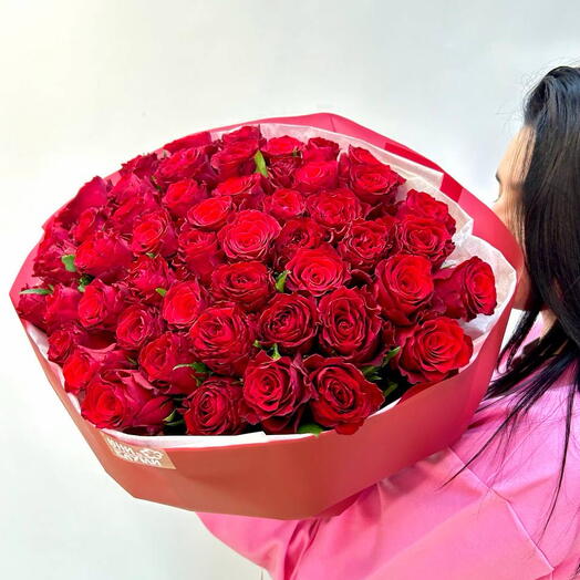 51 красная Роза 🌹 роскошная классика 😍