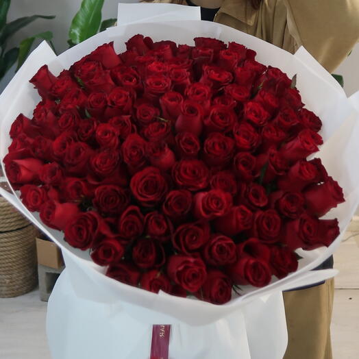 101 роза  She said yes