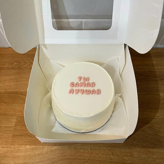 Бенто торт Ты самая лучшая ️🍰