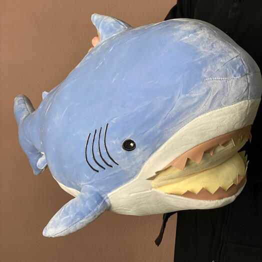Милая плюшевая акула 🦈🤍