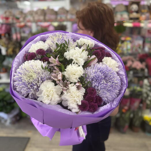 Букет ассорти Сиреневое облако