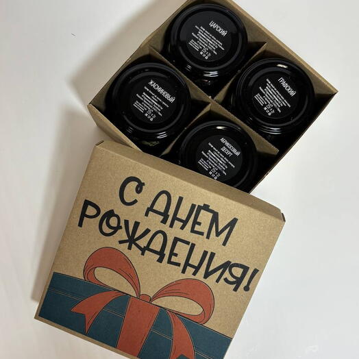 Подарочный набор чая на День рождения