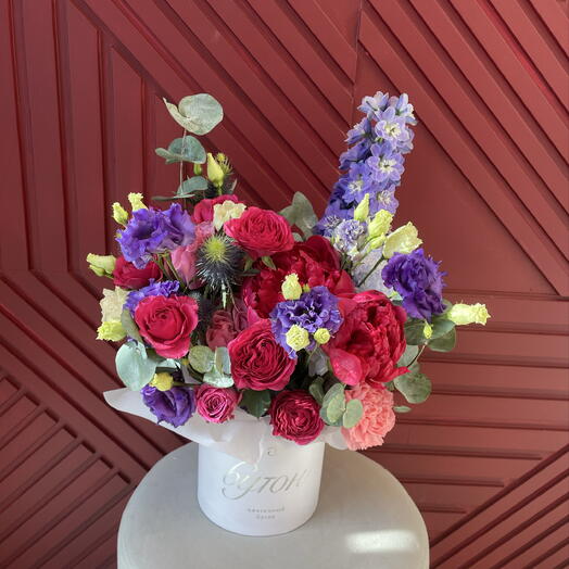 Композиция с пионами 🌺