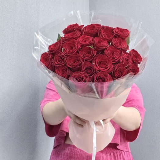 Акция!!! 25 бордовых роз 🌹