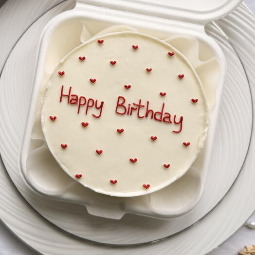 Bento birthday cake for sister, friend, colleague, mom