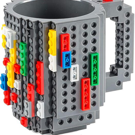 Кружка Lego серый