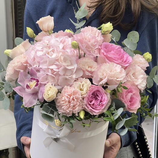 Дофаминовая коробочка с нежными оттенками 🌸
