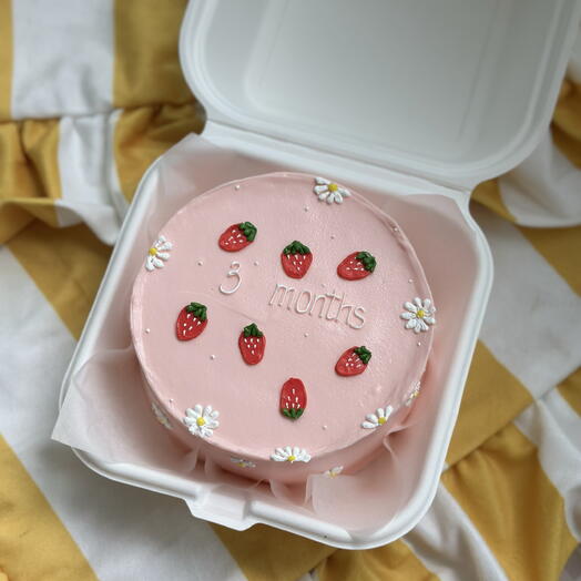 Бенто с клубникой , детский