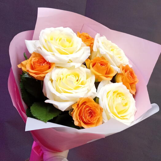 Букет с розами 🌹