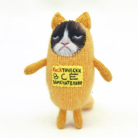 Игрушка котик ФАКТИЧЕСКИ ВСЕ ЗАМЕЧАТЕЛЬНО