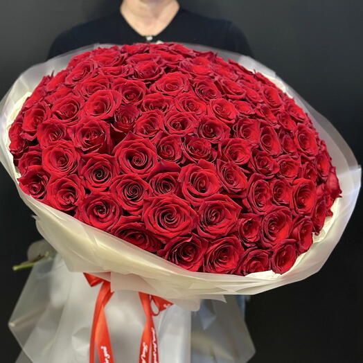 101 бордовая Роза эквадор♥️