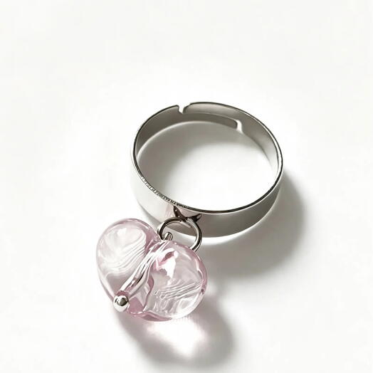 Кольцо Heart Mini Pink
